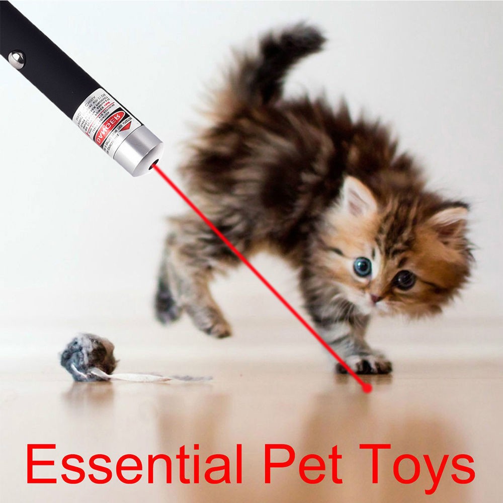 Red Laser Pointer Pens, 10-Pack – 650 nm Single Beam Pen Light, Black, AAA Powered – view 4