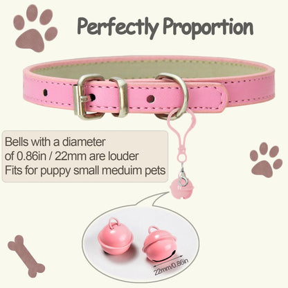 Pet Collar Bells 6-Pack – Loud Multi-Color Dog &amp; Cat Bells with Snap Clips, 0.86 in – view 2