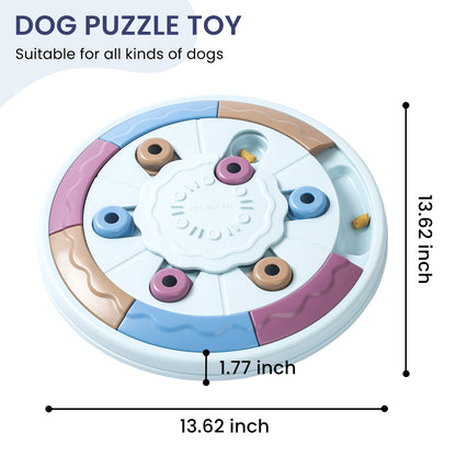 Dog Puzzle Feeder Toy – Treat Game with Non-Slip Feet, Levels 1 to 3 – view 10