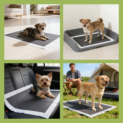 Activated Charcoal Dog Pads – Odor Control Pee Pads, Leak-Proof – view 8