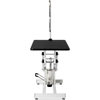 Hydraulic Z-Lift Dog Grooming Table – Heavy-Duty, Adjustable 21"–36" Height, Arm &amp; Noose – view 3