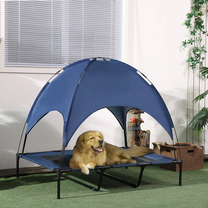 Elevated Dog Cot Cooling Pet Bed – Raised Breathable Bed for Indoor and Outdoor Use – view 6