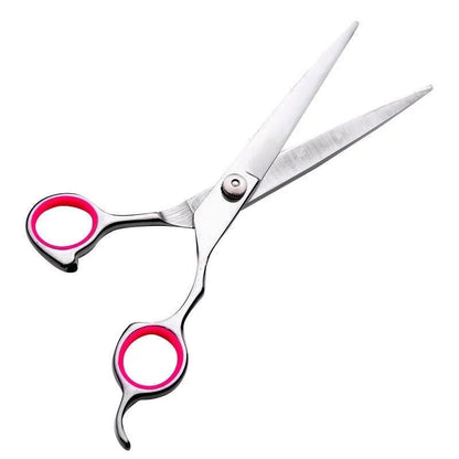Pet Grooming Scissors Kit – Straight, Curved and Thinning Shears with Comb and Zippered Case – view 8