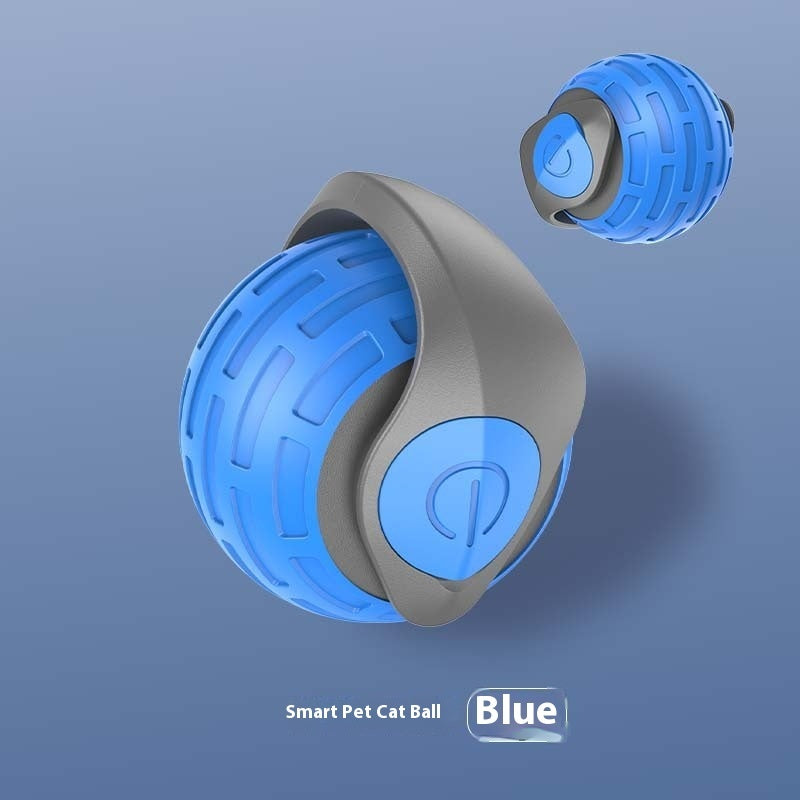 Automatic Rolling Ball Cat Toy – USB Rechargeable, Tap-to-Wake, Quiet Silicone Shell – view 8