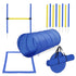 Backyard Dog Agility Training Kit – Tunnel, Weave Poles, High Jump and Pause Box with Carry Bag – view 9