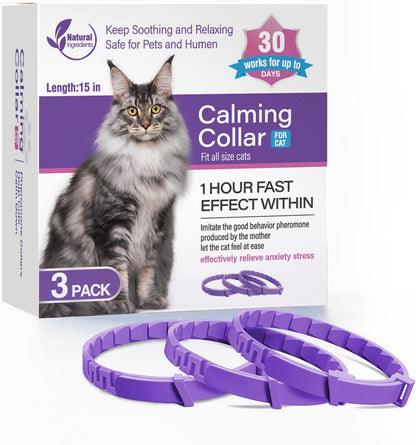Scented Adjustable Collar for Cats &amp; Dogs – Plastic Band Multi-Pack, 3 or 4 Pack – view 3