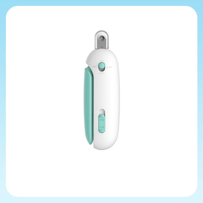 Push-Style Cat Nail Clippers – Compact Press-Down Trimmer, 4.6 in Long, Blue or Pink – view 5
