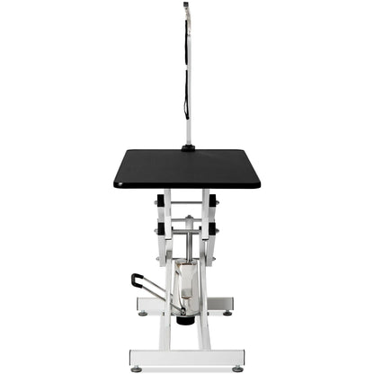 Hydraulic Z-Lift Dog Grooming Table – Heavy-Duty, Adjustable 21"–36" Height, Arm &amp; Noose – view 4