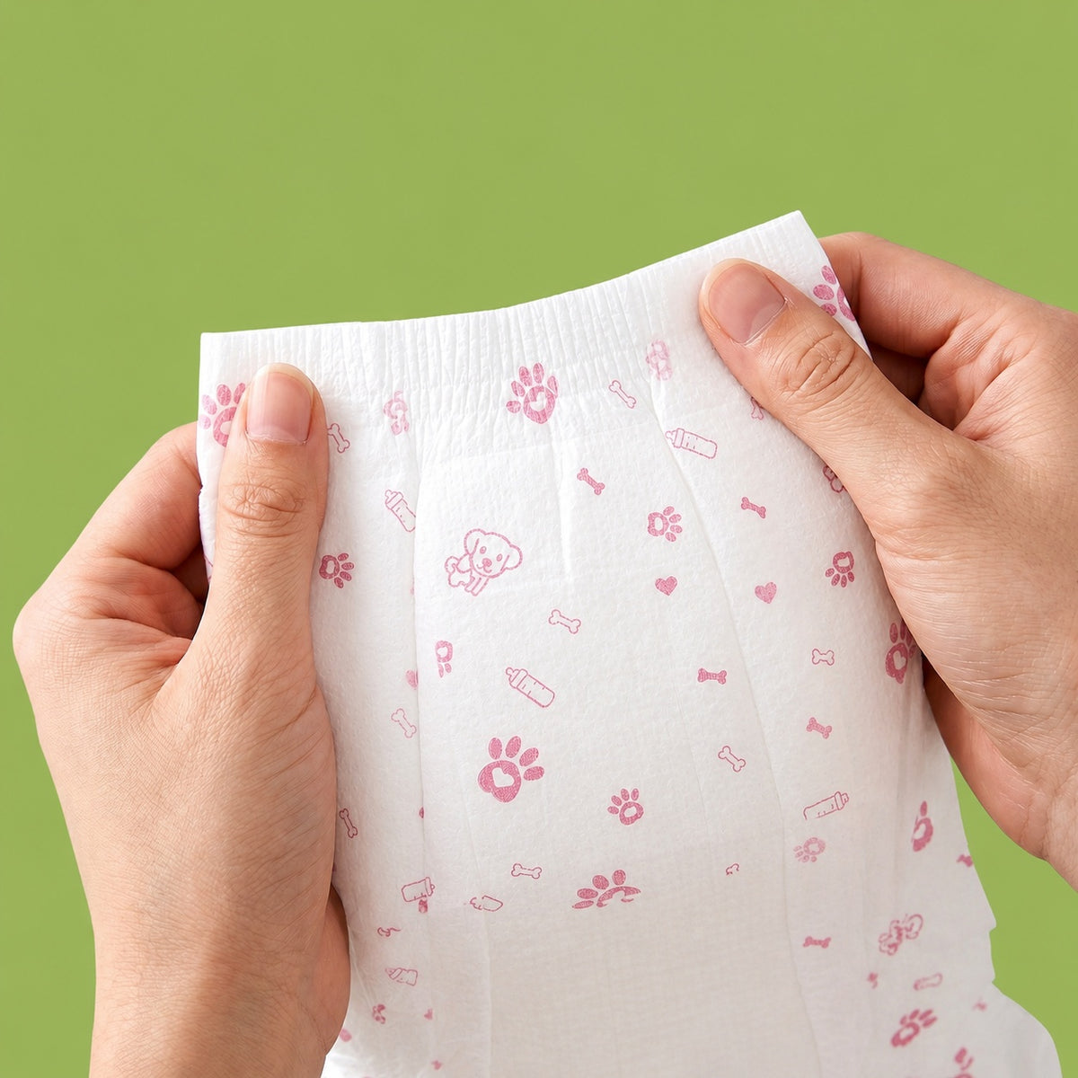Disposable Female Dog Diapers – Super Absorbent, Leak-Proof with Tail Hole, XS–L – view 6