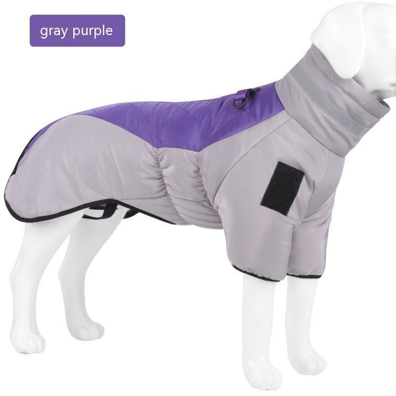 Thick Winter Dog Coat for Medium &amp; Large Dogs – Warm Padded Vest – view 5