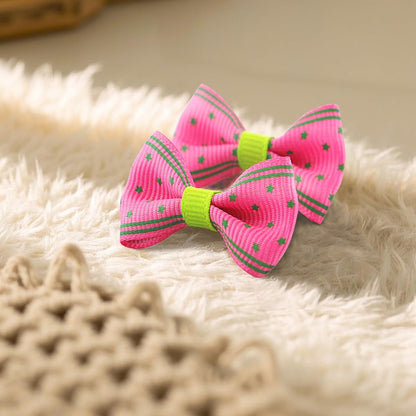 Dog Hair Bow Clips 60-Pack – 1.5 in Alligator Clip Bows for Puppies &amp; Small Dogs, 30 Styles – view 4