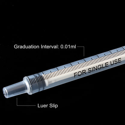 1 ml Needle-Free Syringes with Caps – 25 Pack for Pet Feeding &amp; Liquid Measuring – view 5
