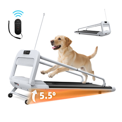 Quiet Dog Treadmill for Small &amp; Medium Dogs – 41 x 16 in Belt, 0.5–6 mph, Foldable – view 2