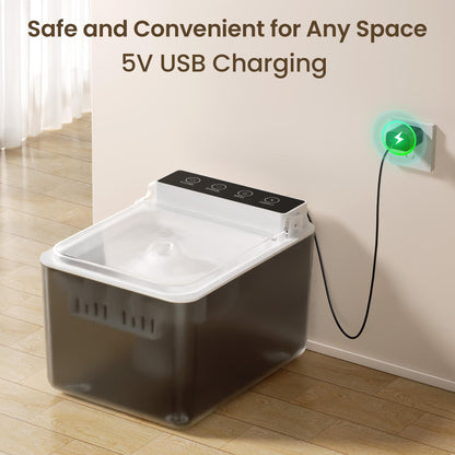 Automatic Sensor Pet Water Fountain 3 L – Radar Motion Sensing, USB-C Powered – view 7
