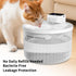 Large Capacity Automatic Cat Water Fountain with Quiet Pump, White – view 6