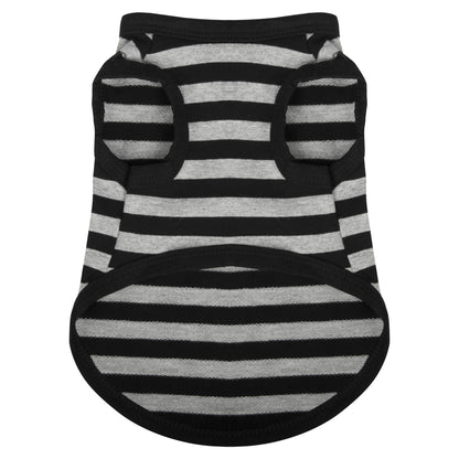 Striped Cotton Dog Vest, Thin Summer Tank Top for Dogs in 6 Colors – view 5