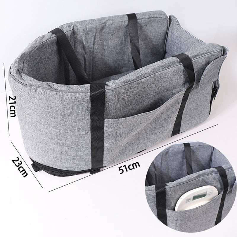 Four-Season Portable Dog Kennel Bed – Padded Travel Pet Bed for Car, Home &amp; Outdoor Use – view 2