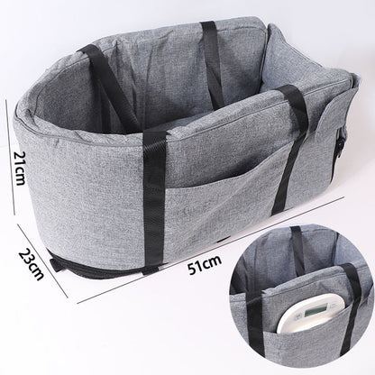 Four-Season Portable Dog Kennel Bed – Padded Travel Pet Bed for Car, Home &amp; Outdoor Use – view 2