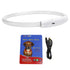 USB Rechargeable LED Dog Collar – Cuttable Glow Collar, 3 Light Modes, Multi-Color – view 7