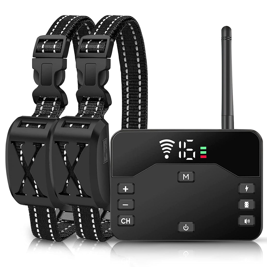 2-in-1 Wireless Dog Fence &amp; Training Collar – 20–850 ft, IPX6, 1 or 2 Collars – view 2