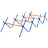 Dog Agility Hurdle Set – 4 Jumps with 3 Adjustable Heights and Carry Bag, Orange – view 9