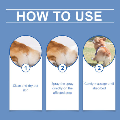 Dog Anal Gland Care Spray – Odor Control &amp; Soothing Hygiene Spray, All Breeds – view 6