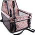 Small Dog Car Booster Seat – Foldable Front Seat with Sturdy Frame & Breathable Mesh