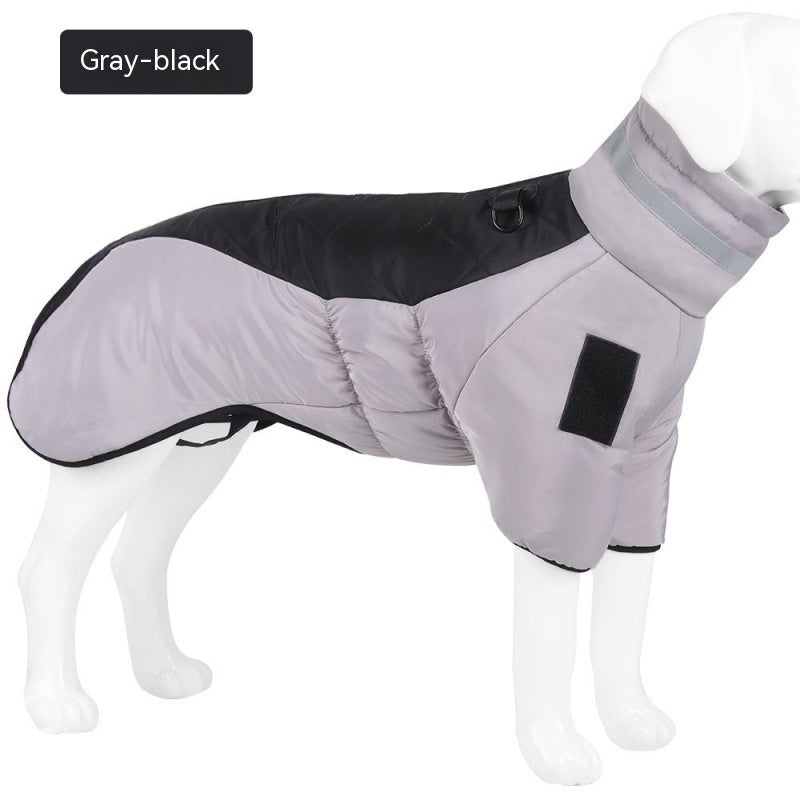 Thick Winter Dog Coat for Medium &amp; Large Dogs – Warm Padded Vest – view 10