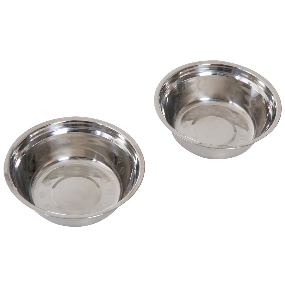23 in Wooden Elevated Dog Feeding Station with 2 Stainless Steel Bowls, 2 L Each, Black – view 7