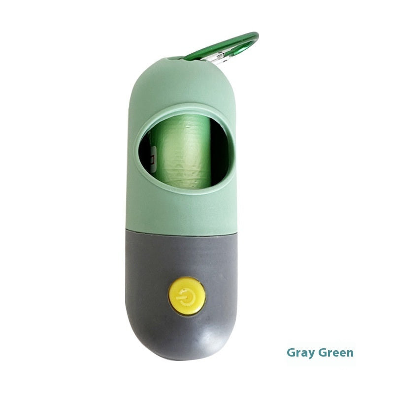 LED Dog Poop Bag Dispenser – Portable Holder with Light, 5 Colors – view 10