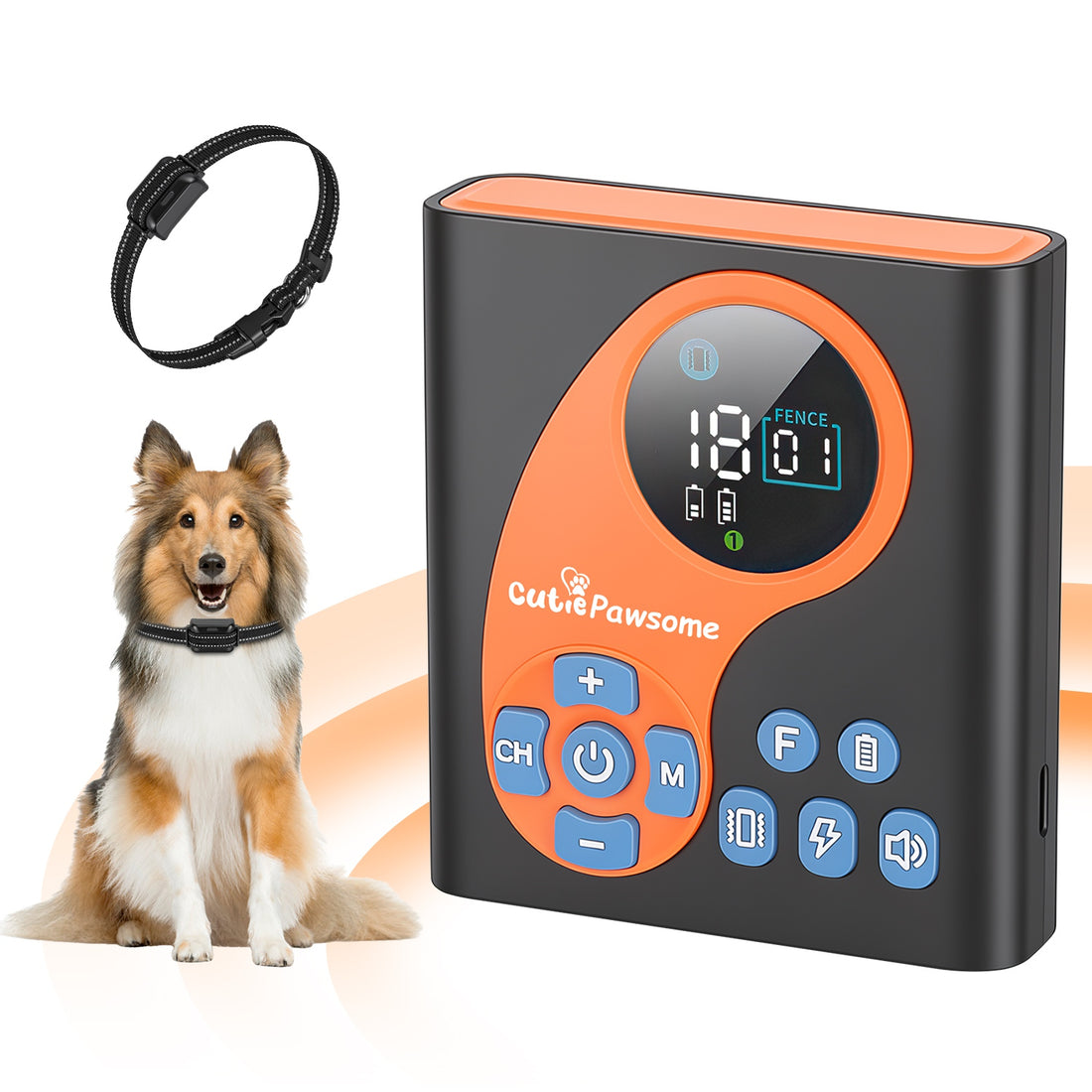 2-in-1 Wireless Dog Fence &amp; Training Collar – 722 ft, IP68 Waterproof, 1 or 2 Collars – view 2