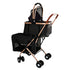 3-in-1 Double Pet Stroller – 2-Level Convertible Dog & Cat Stroller with Detachable Carrier & Tote – view 10
