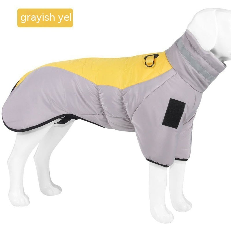 Thick Winter Dog Coat for Medium &amp; Large Dogs – Warm Padded Vest – view 4