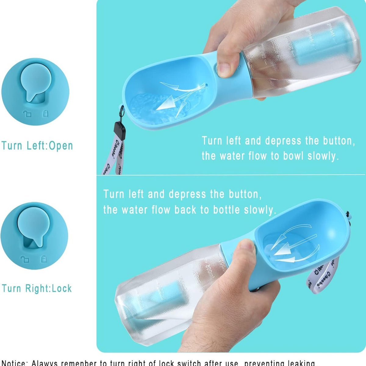 Soft Pet Bath Massage Brush – Gentle Grooming Brush for Dogs &amp; Cats, Blue – view 4